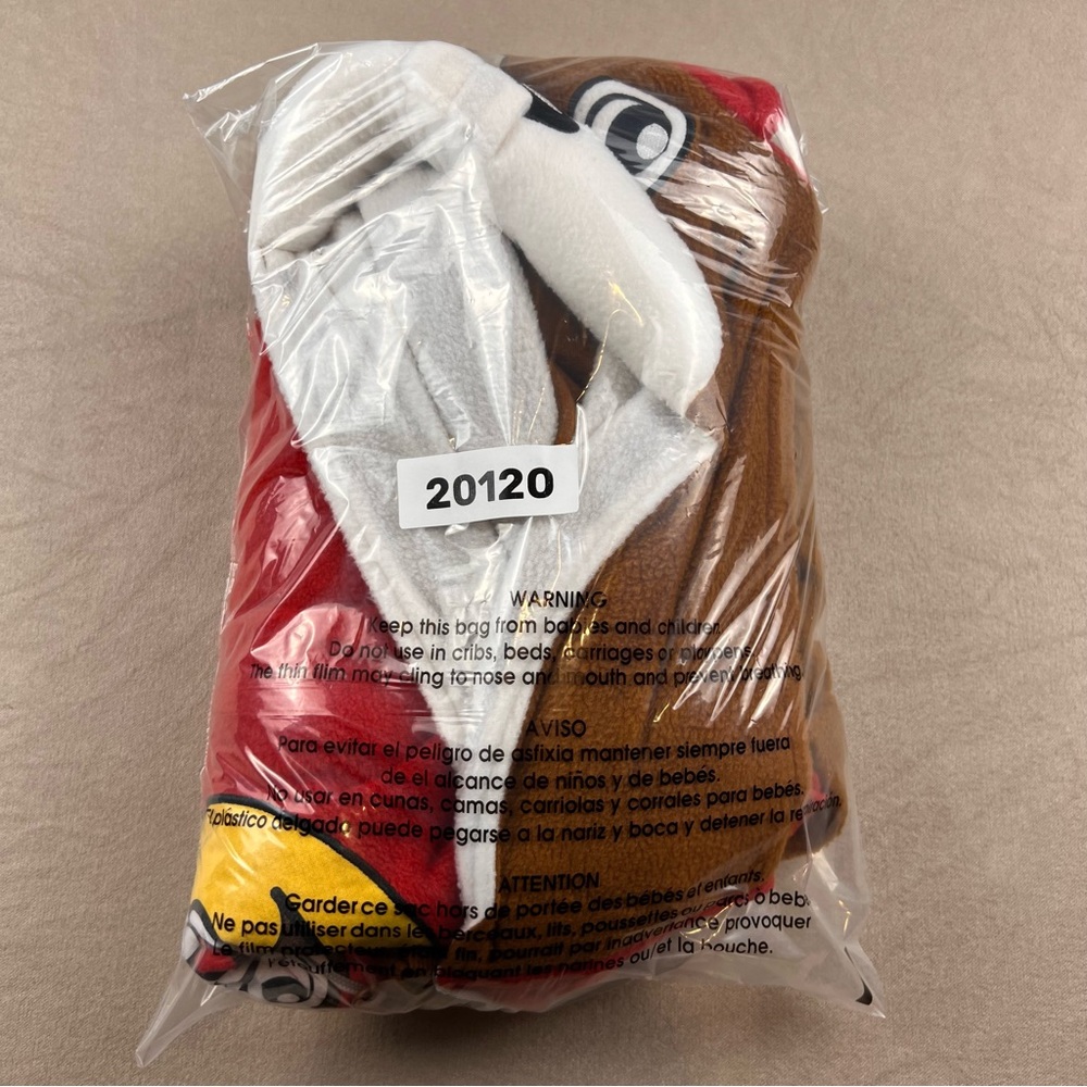 Buc-ee's Women's Brown and Red Mascot Onesie Hoodie - Picture 4 of 4